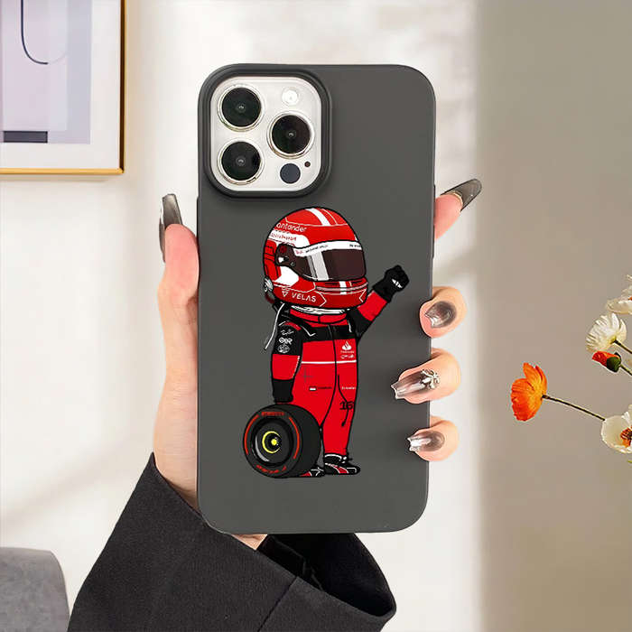 1Pc Black For iPhone XR Sports Car Men Phone Case