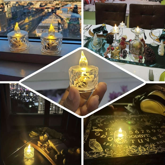 Halloween Decorations Color 24Pcs Warm Light