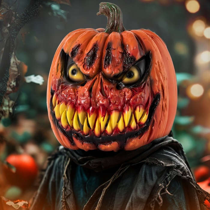 Halloween Decorations Color Black Pumpkin Mask