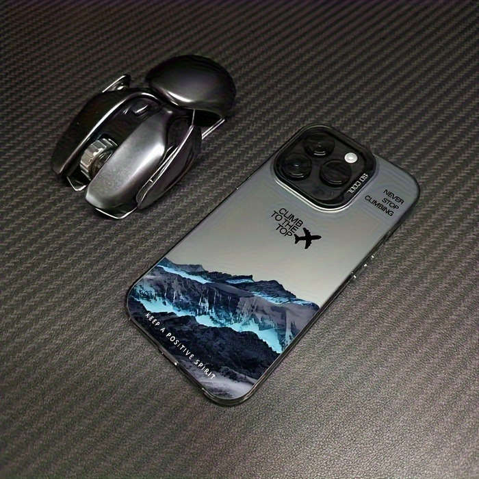 1Pc Black For iPhone 15 Pro Phone Case Phone Cover