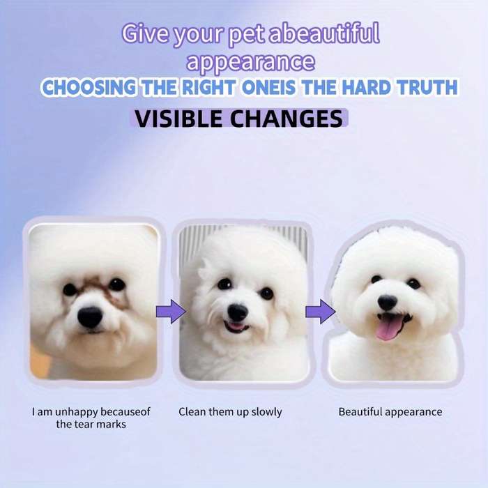 Pet supplies Quantity Professional tear stain removal three    piece set