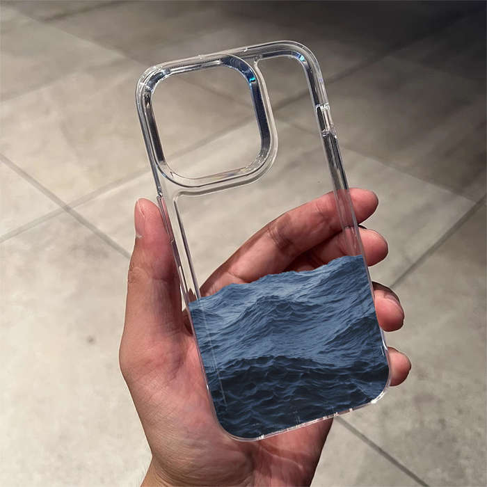 1Pc Transparent For iPhone 16 Pro Max Phone Case Phone Cover