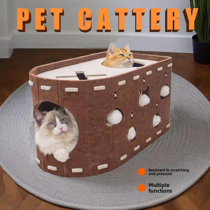 Pet supplies color Beige Color size Hole Nest