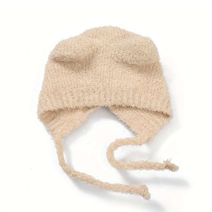 Winter Hat Color White Quantity 1Pc
