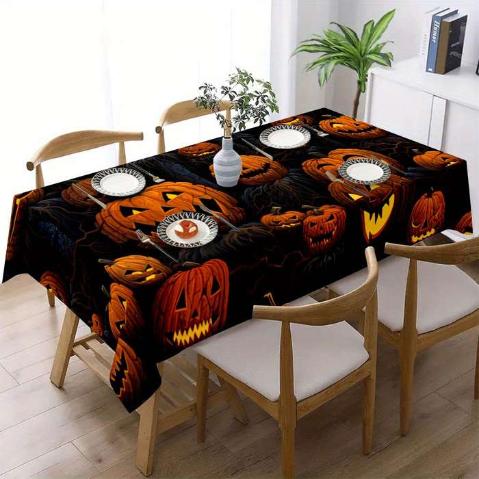Halloween tablecloth decoration size 140cm x 180cm or 55.12in x 70.87in