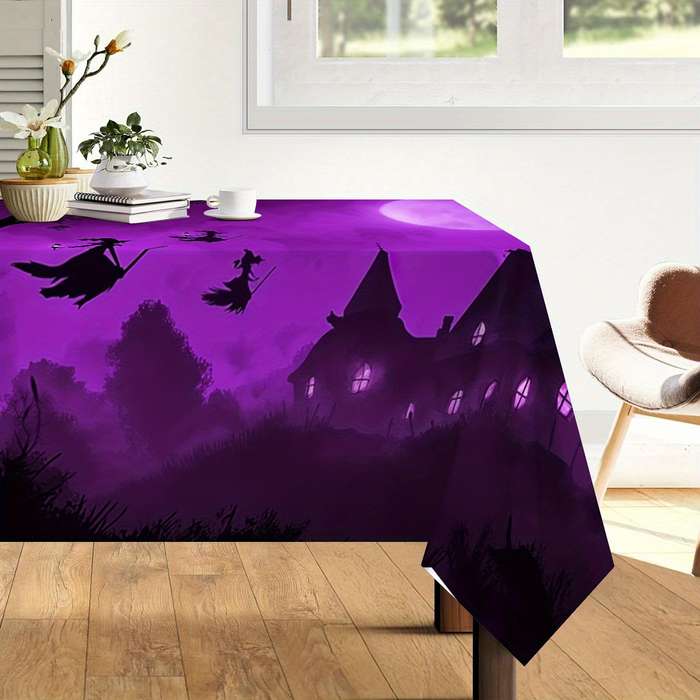 Halloween tablecloth decoration size 180 x 140CM
