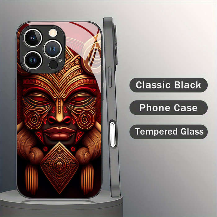 1Pc Mixed Color For iPhone 7 8 SE2 SE3 African Totem Phone Case