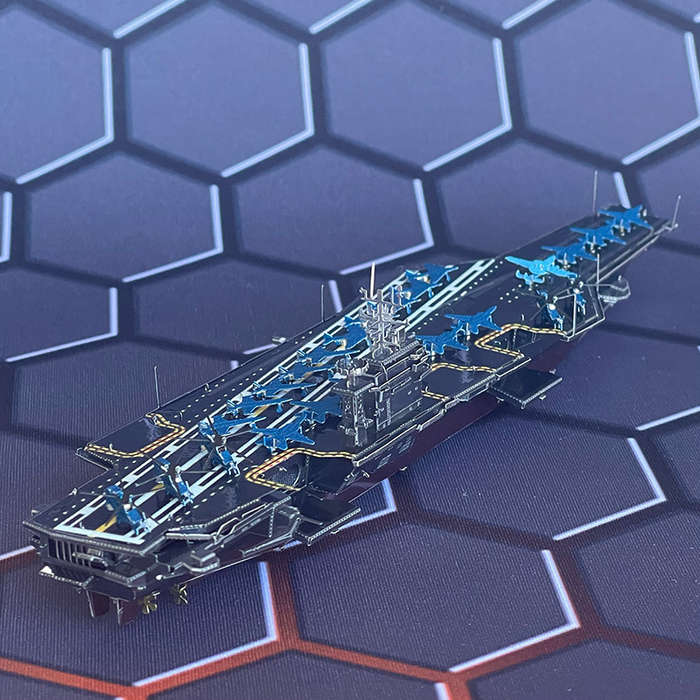 3D Jigsaw Puzzle Model Ship Color Chroma