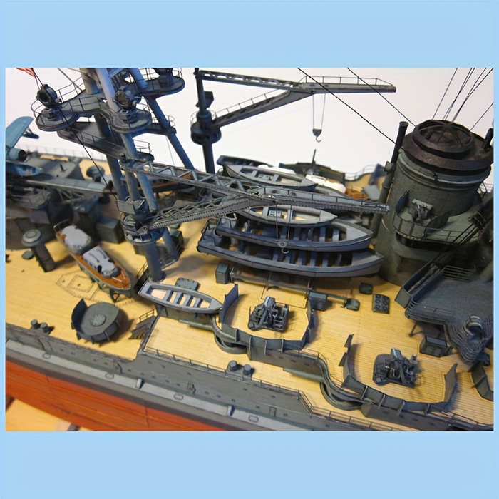 3D Jigsaw Puzzle Model Ship Model 1:250 Bb-39 Material Kit