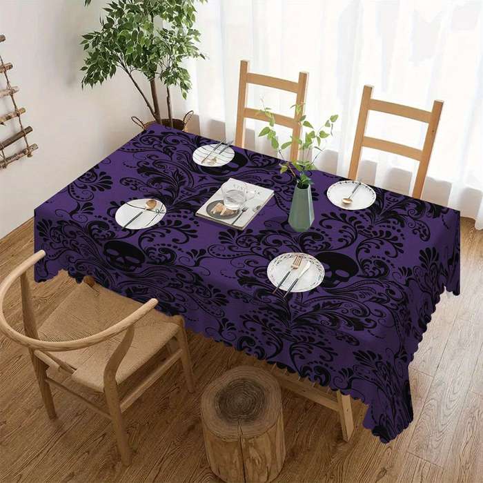 Halloween tablecloth decoration size  152cm x 152cm or round