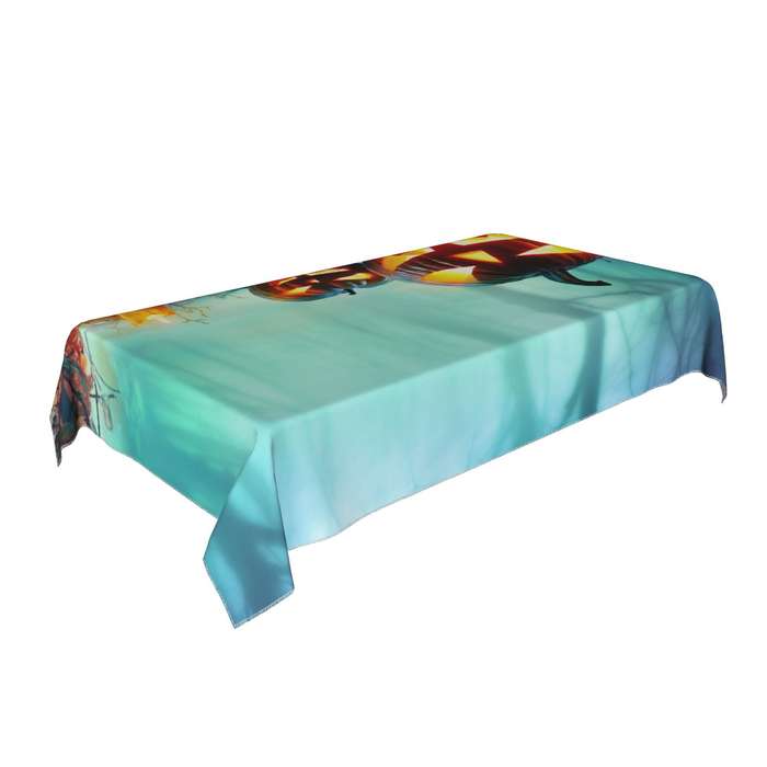 Halloween tablecloth decoration color Colorful size One Size