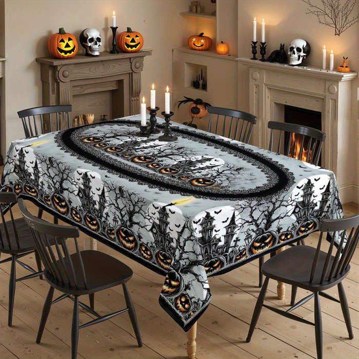 Halloween tablecloth decoration size 152 x 152cm or 60 x 60inch