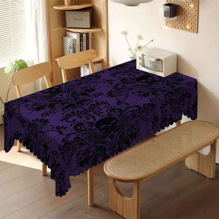 Halloween tablecloth decoration size  152cm x 152cm or round