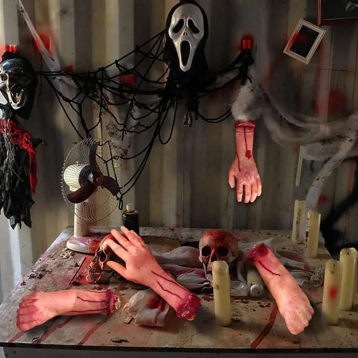 Halloween Decorations Color Black