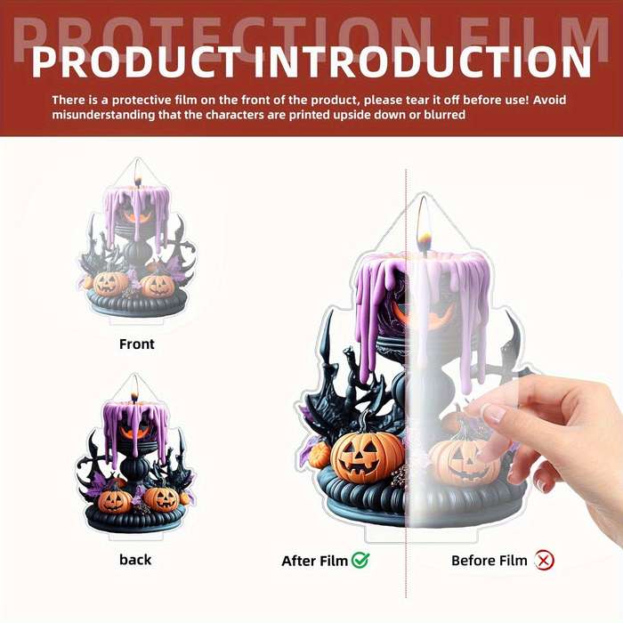 Halloween Decorations Material Acrylic