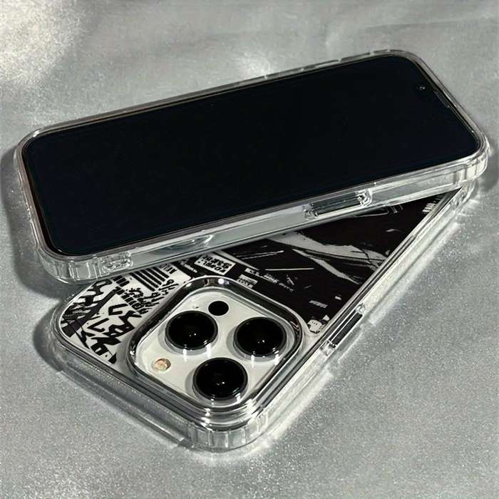 1Pc Transparent For iPhone 16 Plus Phone Case Phone Cover