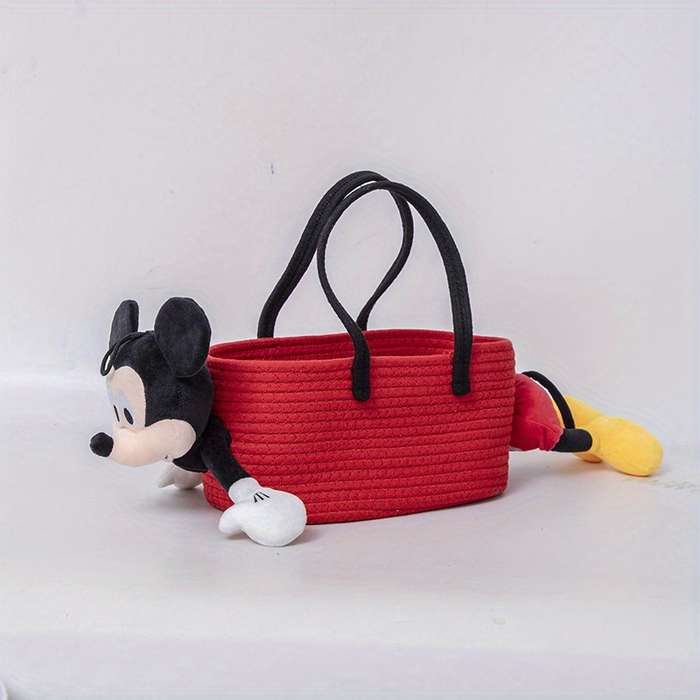 Storage And Organizationcolor Mickey Flying Basket  32 X 19 X 16  Quantity 1Pc