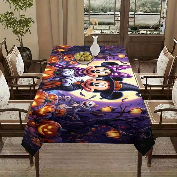 Halloween tablecloth decoration size 100cm160cm or 39in63in