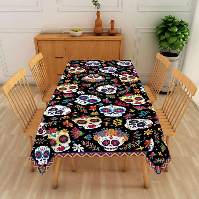 Halloween tablecloth decoration size 35.4 x 55.1inch 90 x 140cm