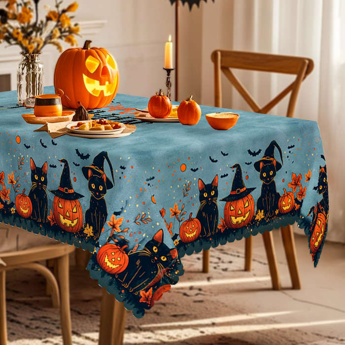 Halloween tablecloth decoration size Round 152.4152.4cm