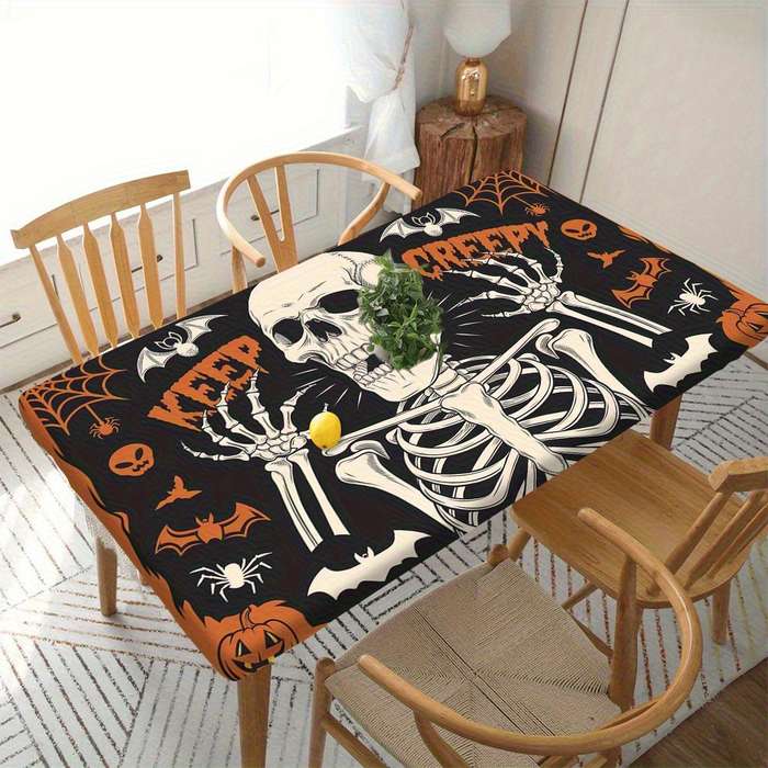 Halloween tablecloth decoration size Tablecloth 140cm x 180cm