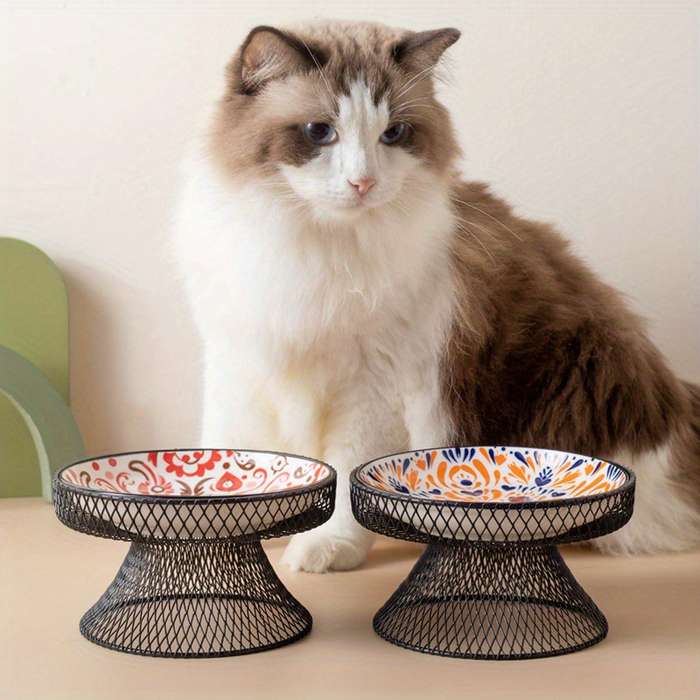 Pet Supplies Color Red Bohemian Plate  Add   Grid Rack