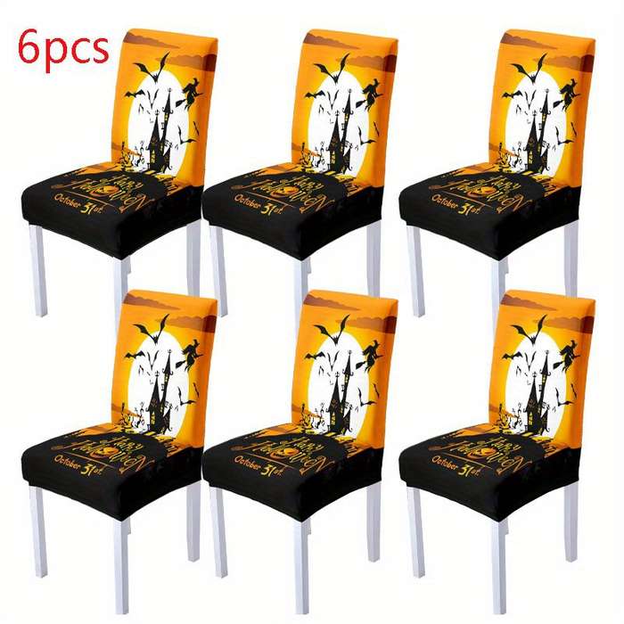 Halloween tablecloth decoration Quantity 6pcs