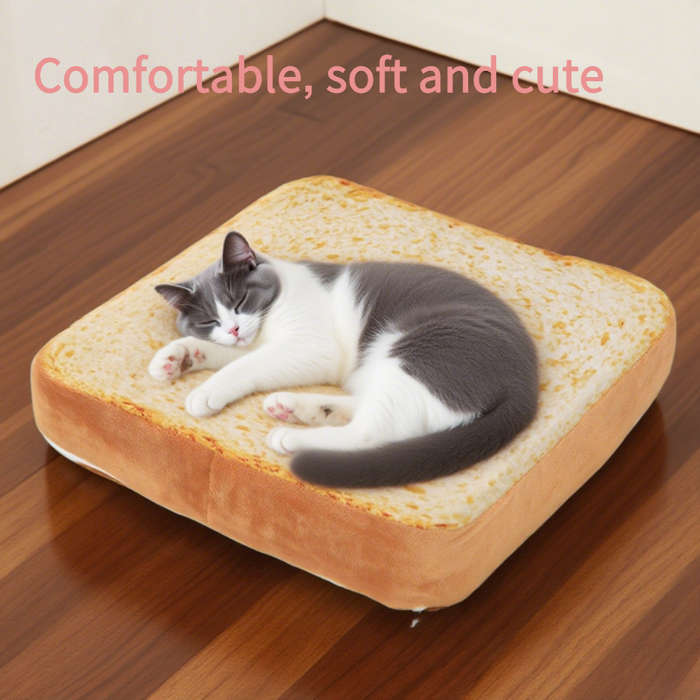 Pet supplies color Toast Cushion 40cm Style Onesize