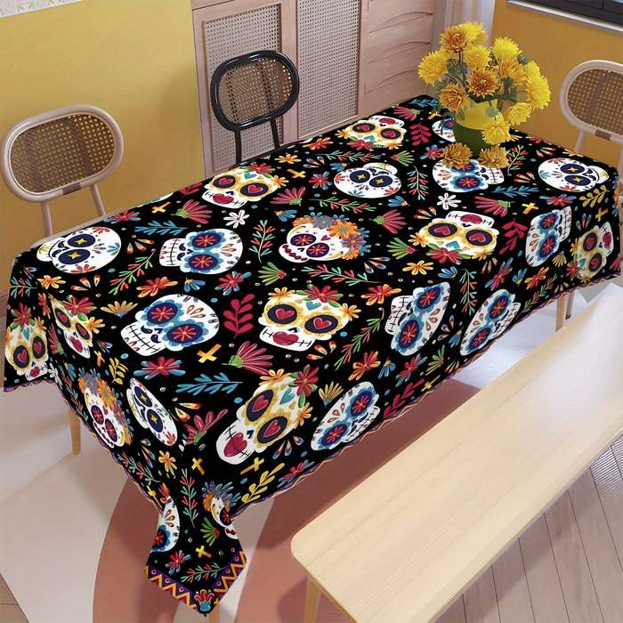 Halloween tablecloth decoration size 35.4 x 55.1inch 90 x 140cm