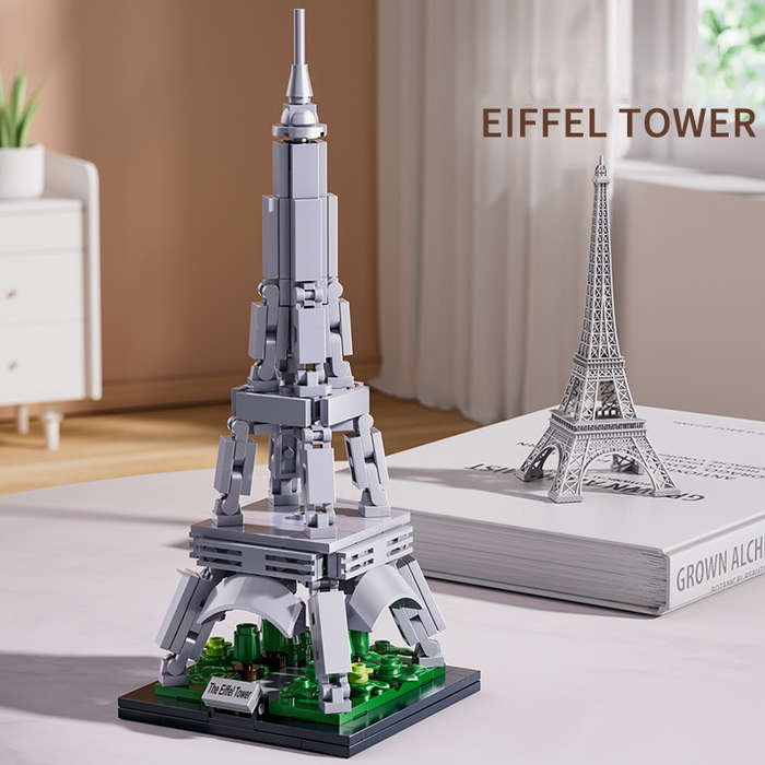 Building Toy Architectural Model Toy Set Model Building Set  4 Pieces