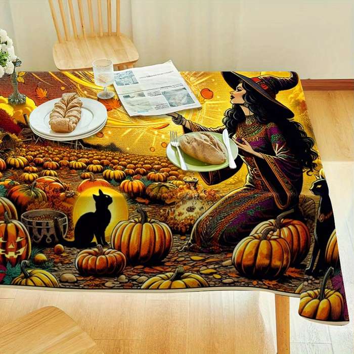 Halloween tablecloth decoration size 140x220cm
