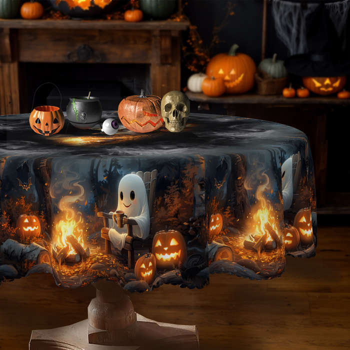 Halloween tablecloth decoration size Round 177.8177.8cm