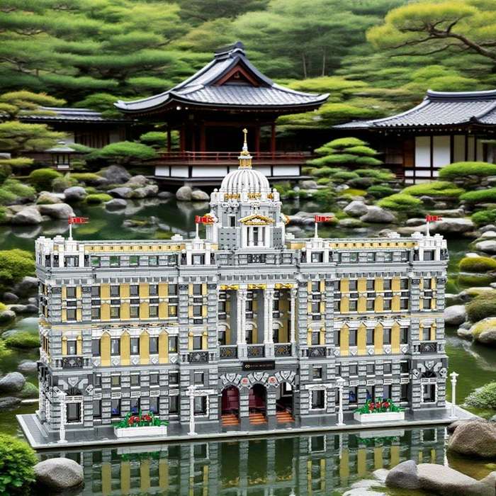 Building Toy Architectural Model Toy Set Model Bk 33205