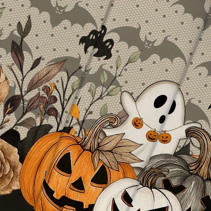 Halloween tablecloth decoration size Rectangle 60x86inch or 152x220cm