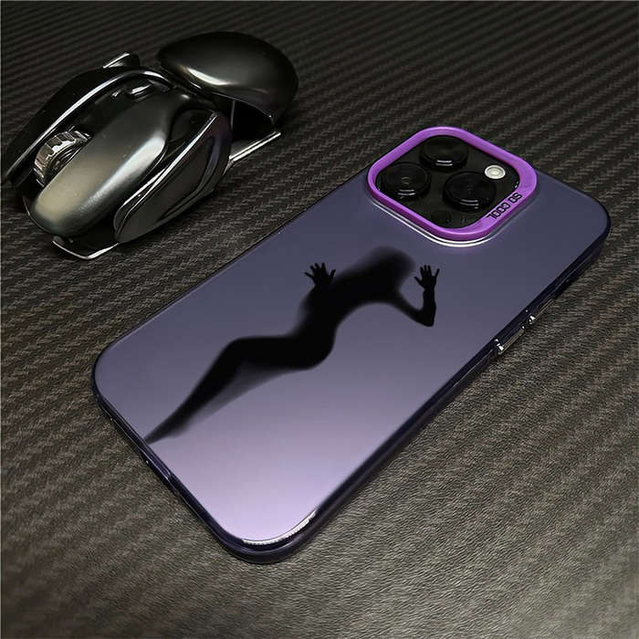 1Pc Black For iPhone 7 8 SE2 SE3 Black Dancing Phone Case