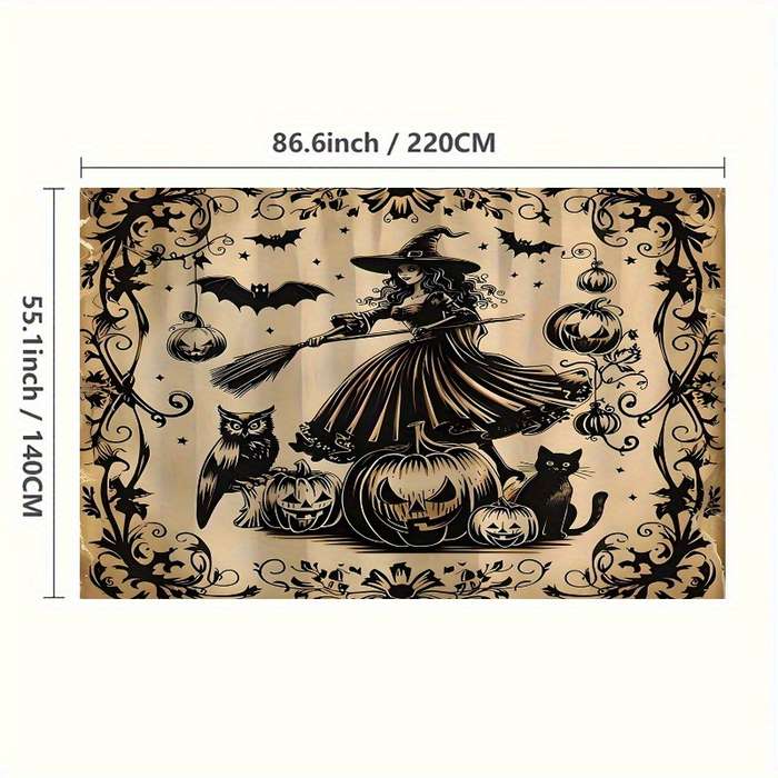 Halloween tablecloth decoration size 140cmx200cm