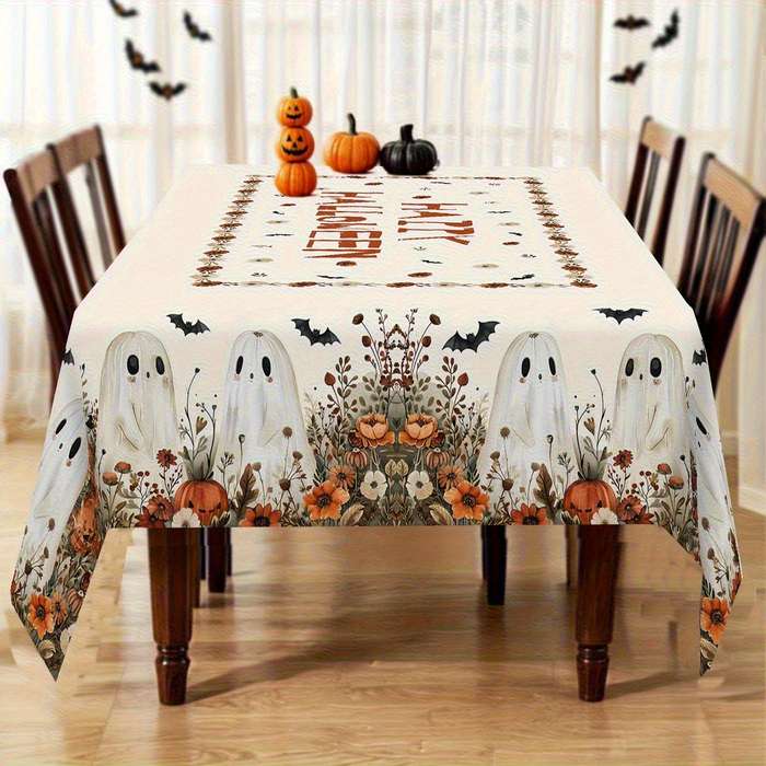 Halloween tablecloth decoration size 150 x 150cm