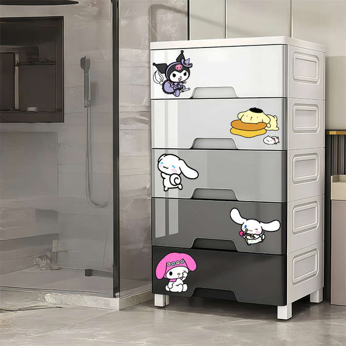 Storage And Organizationcolor Macaron Color Model 5 Floors