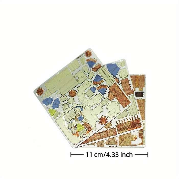 Building Toy Architectural Model Toy Set Color Color