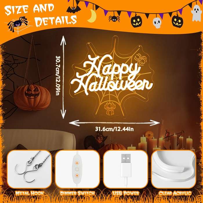 Halloween Decorations Color Halloween Spider