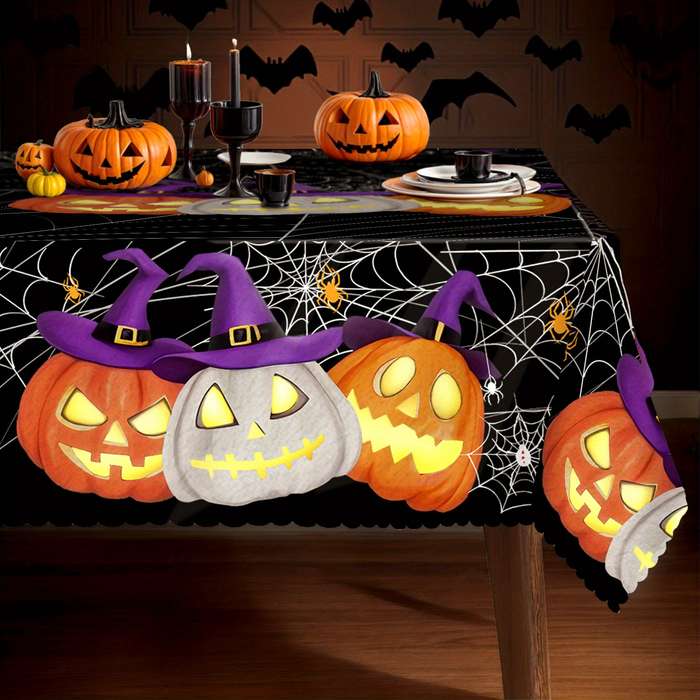 Halloween tablecloth decoration size Round 152.4152.4cm