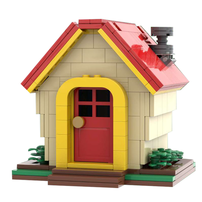 Building Toy Architectural Model Toy Set Model 283Pcs House