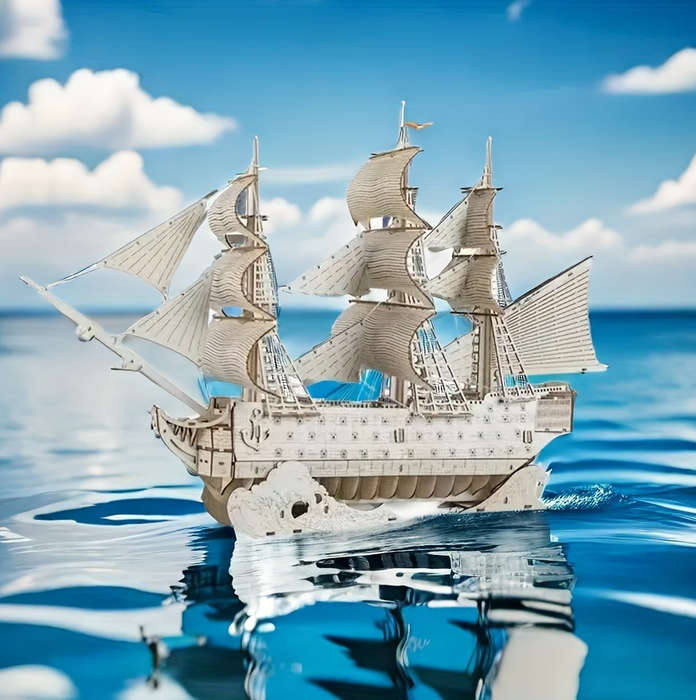 3D Jigsaw Puzzle Model Ship Model A-1