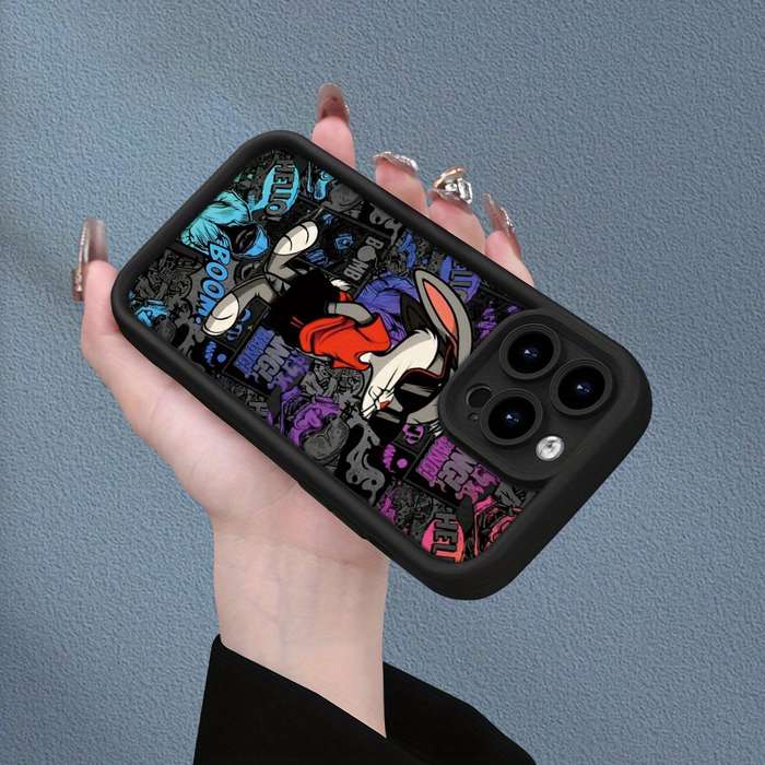 1Pc Black For iPhone SE Cool Anime Football Sports Phone Case