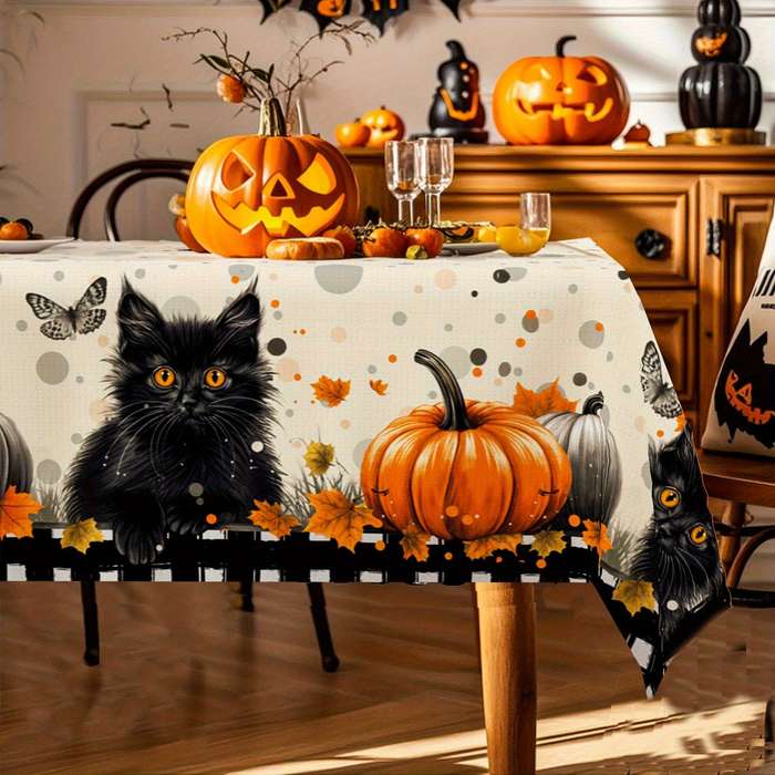 Halloween tablecloth decoration size 150 x 150cm