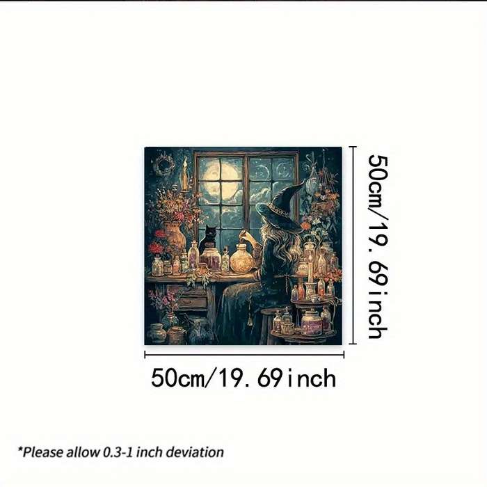 Halloween tablecloth decoration size 19.69 x 19.69inch 50 x 50cm