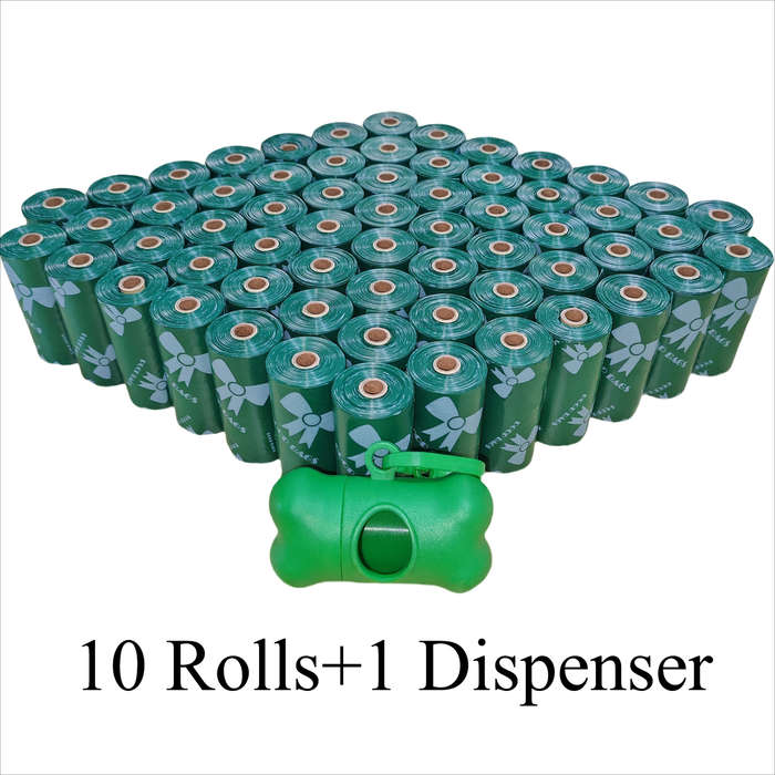 Pet supplies color Pink Color size 10 rolls  Add  1 dispenser