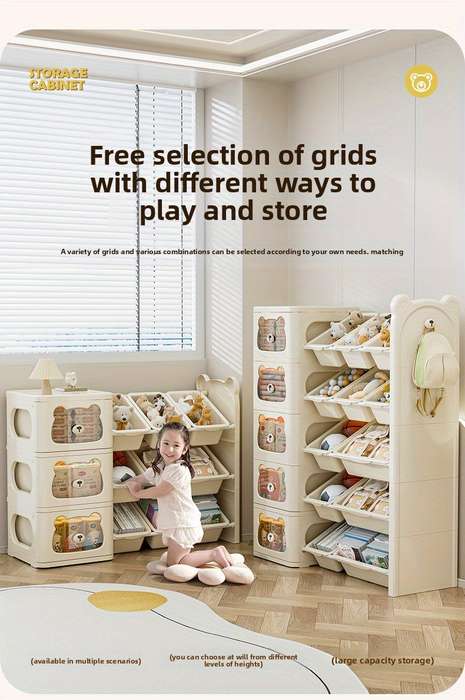 Storage And Organizationsize G0336S Quantity Bear Storage Cabinet Four Layers