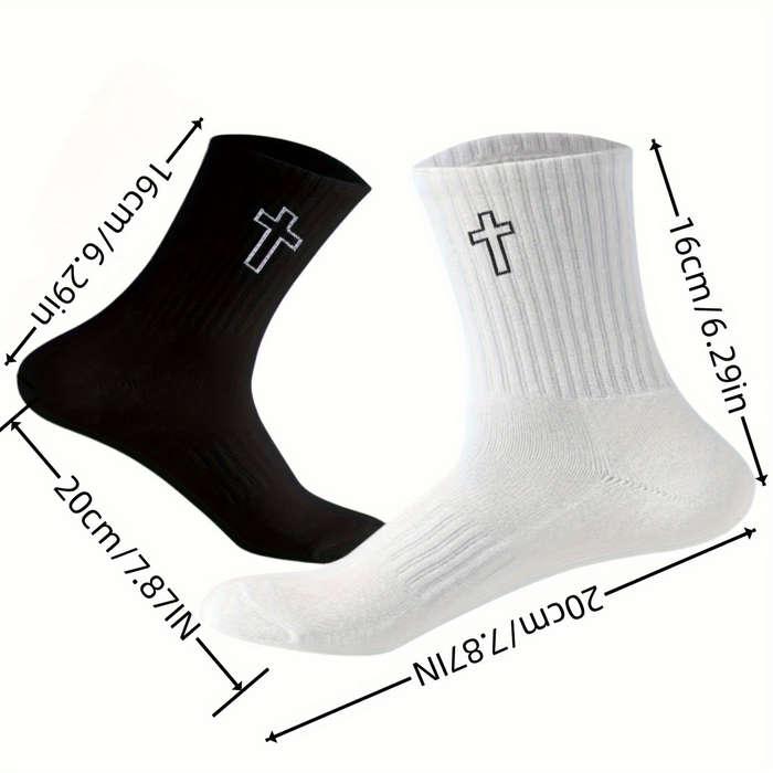 5 Pairs Of Mixed One Size High Elastic Socks