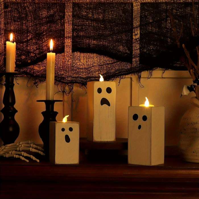 Halloween Decorations Color 3 Piece Set